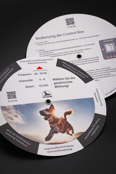 Individuelle Drehscheiben und Datenscheiben