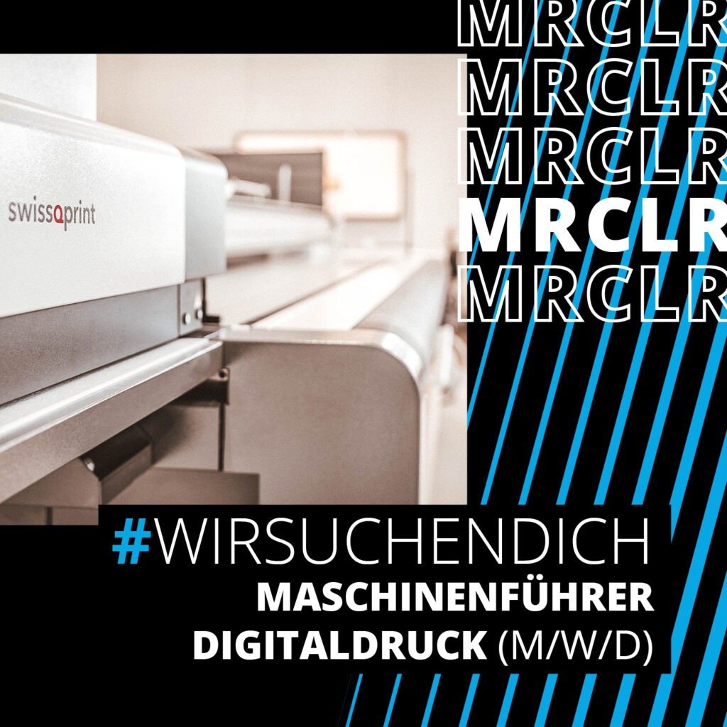 Imagebild Stellenausschreibung - Detailausschnitte einer Digitaldruckmaschine
